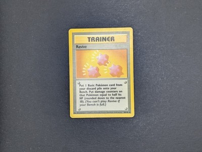 Pokémon TCG Revive Base Set Unlimited 89/102 Regular Uncommon Heavily Played
