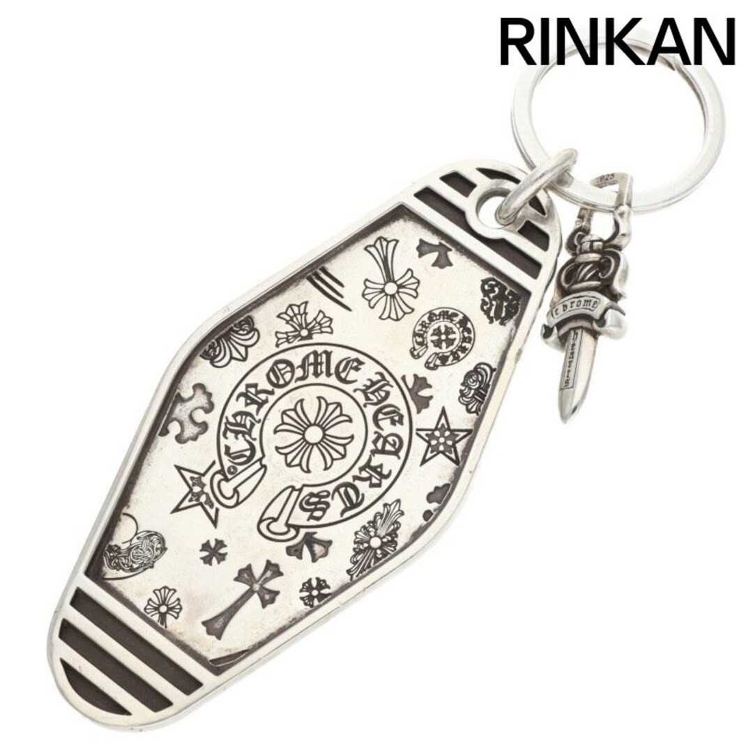Chrome Hearts LARGE KEYCHEAIN HOTEL LRG Key Silver Keyring Men's Used 13b81b476d