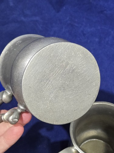 3 Vintage Wilton Armetale Pewter Mug 16 oz Made in USA - Picture 15 of 15