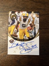2006 Press Pass - Autographs Skyler Green Gold /100 (AU, RC) LSU Tigers Football