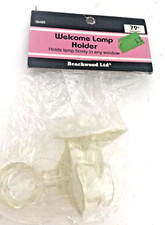 BUY 1-2 Plastic SUCTION CUP to GLASS Xmas Candlestick LIGHT HOLDER Window 2/PKG