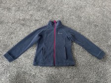 COLUMBIA youth girls Full-zip JACKET SWEATER S 7/8 FLEECE