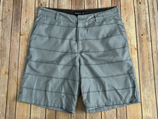 O  Neill Men  s Shorts Beach Walk Hybrid Gray Size 34