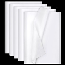 140 Sheets White Tissue Paper, 14 X 20 Inches Tissue Paper Bulk, Wrapping Tissue