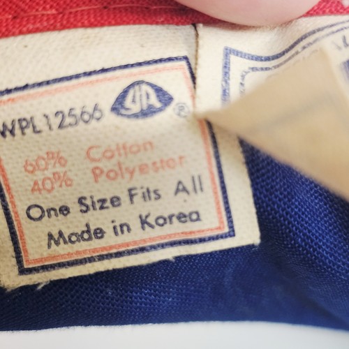 Vintage Atlanta Braves Schirmmütze Kappe blau verstellbar Y2K 90er MLB - Bild 7 von 7