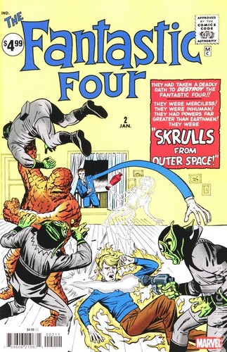 Fantastic Four Facsimile Edition #2A VF 2025 Stock Image