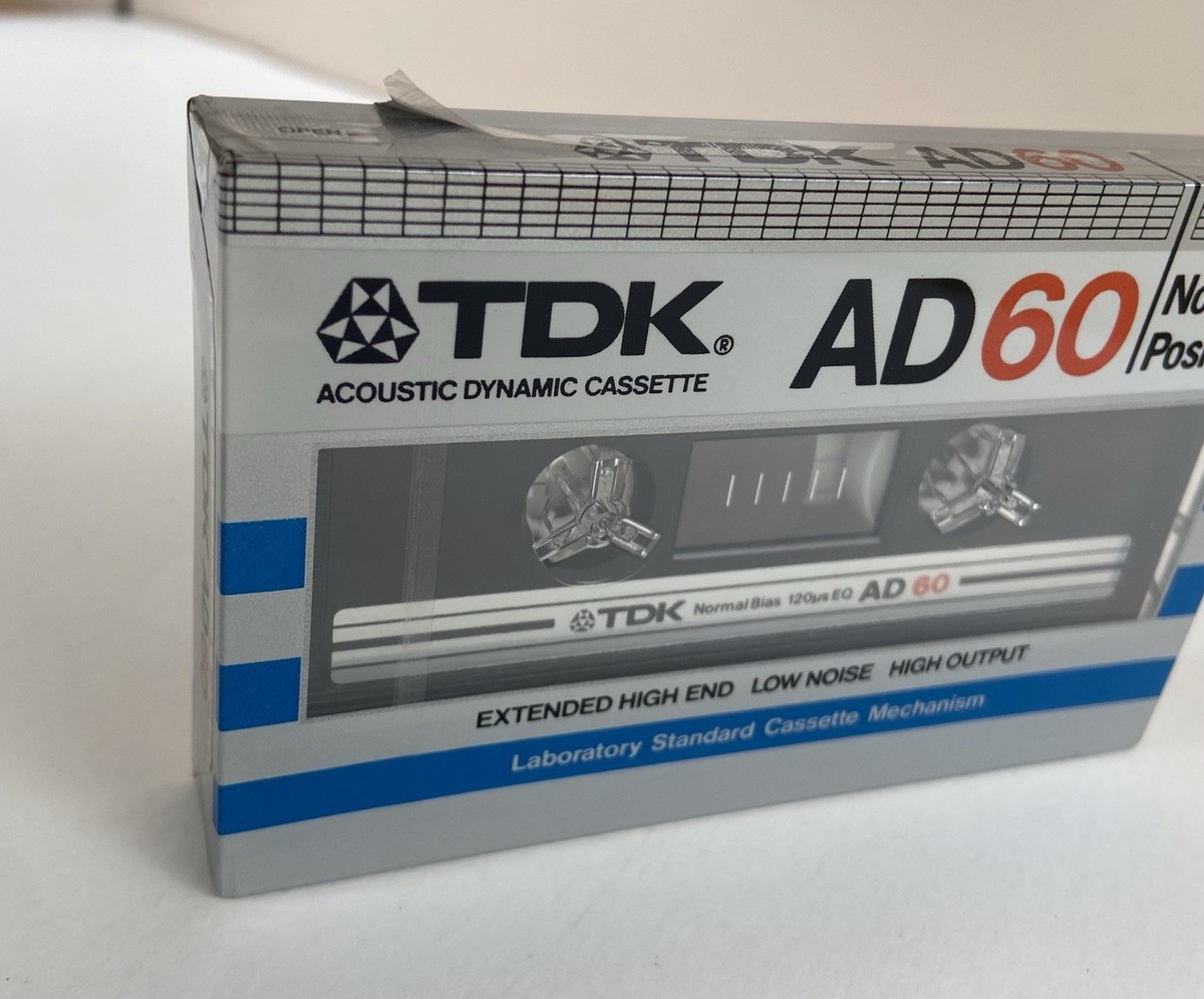 Cassette TDK D90 Normal Position Type I (NEUF/SEALED
