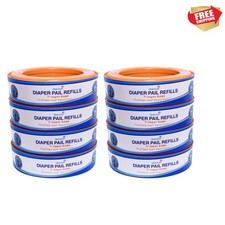 Scent-Free Diaper Genie Refills, 8-Pack, 2600 Count   Guaranteed Fresh