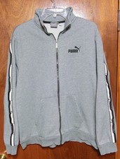 Vintage Puma Zip Up Track Jacket - Large