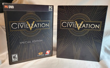 Sid Meier's Civilization V: Special Edition (PC Big Box, 2010) - Complete in Box