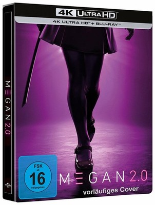 M3GAN (MEGAN) 2.0 - 4K Ultra HD Steelbook # UHD+BLU-RAY-NEU