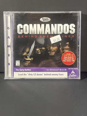Commandos Behind Enemy Lines  1998 Eidos PC Video Game