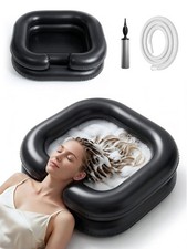 Inflatable Shampoo Basin for Bedridden, Disabled, Elderly, Kids  Pregnant Wo...