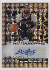 2024-25 Panini Mosaic Bronze Prizm 69/75 Derrick Jones Jr #AM-DJJ Auto et3