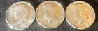 (3) Better 40% Silver JFK Halves ([1967, 1968(D),& 1969(D)]