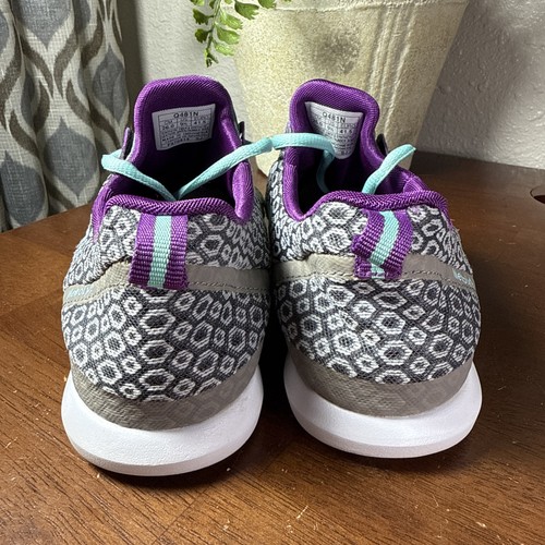 Scarpe da corsa Asics MetroLyte Q481N viola grigio sneakers leggere taglia 9,5 - Foto 4 di 13