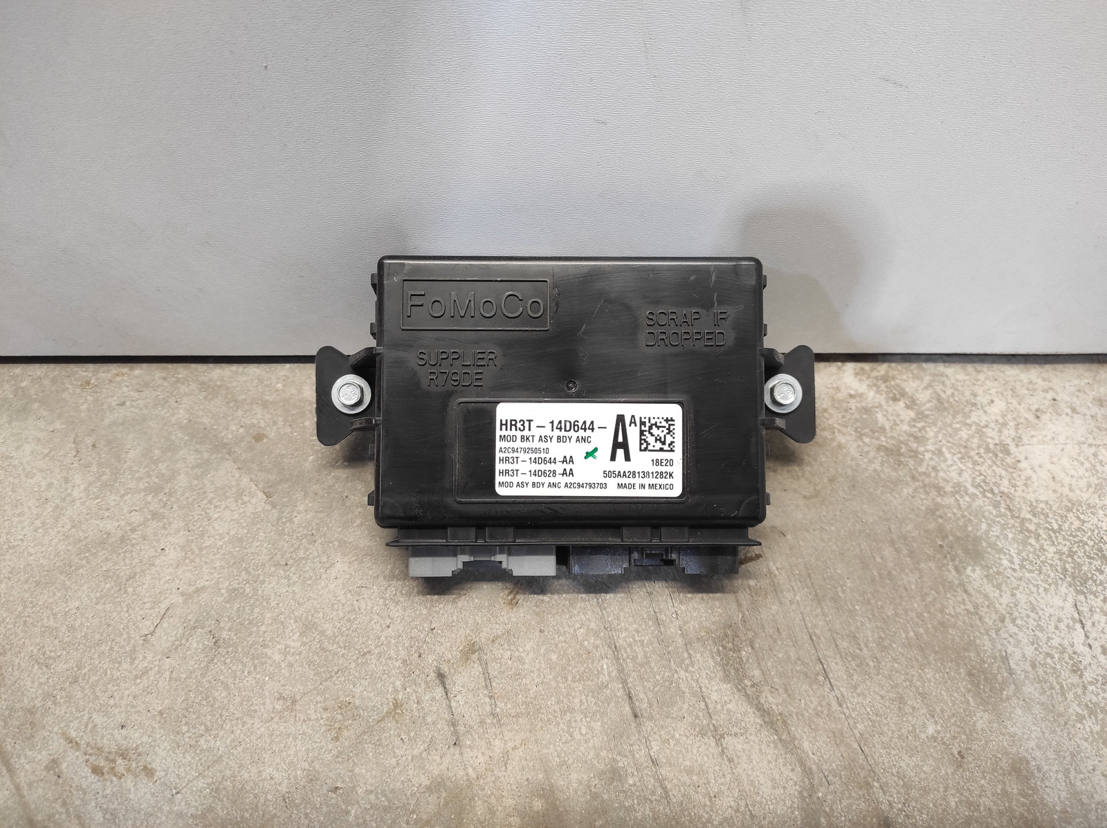 FORD USA MUSTANG Coupe Headlight Control Unit HR3T14D644AA 2018 29042871