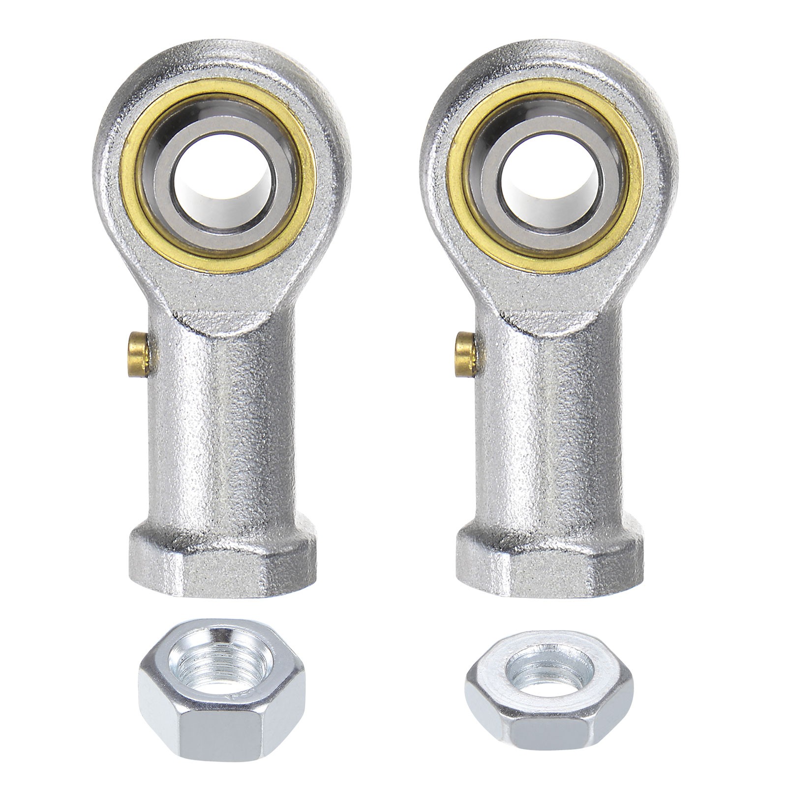 PHSB5 5/16 Female Rod End Set 2pcs of 5/16-24 Left Right Thread with Jam Nut