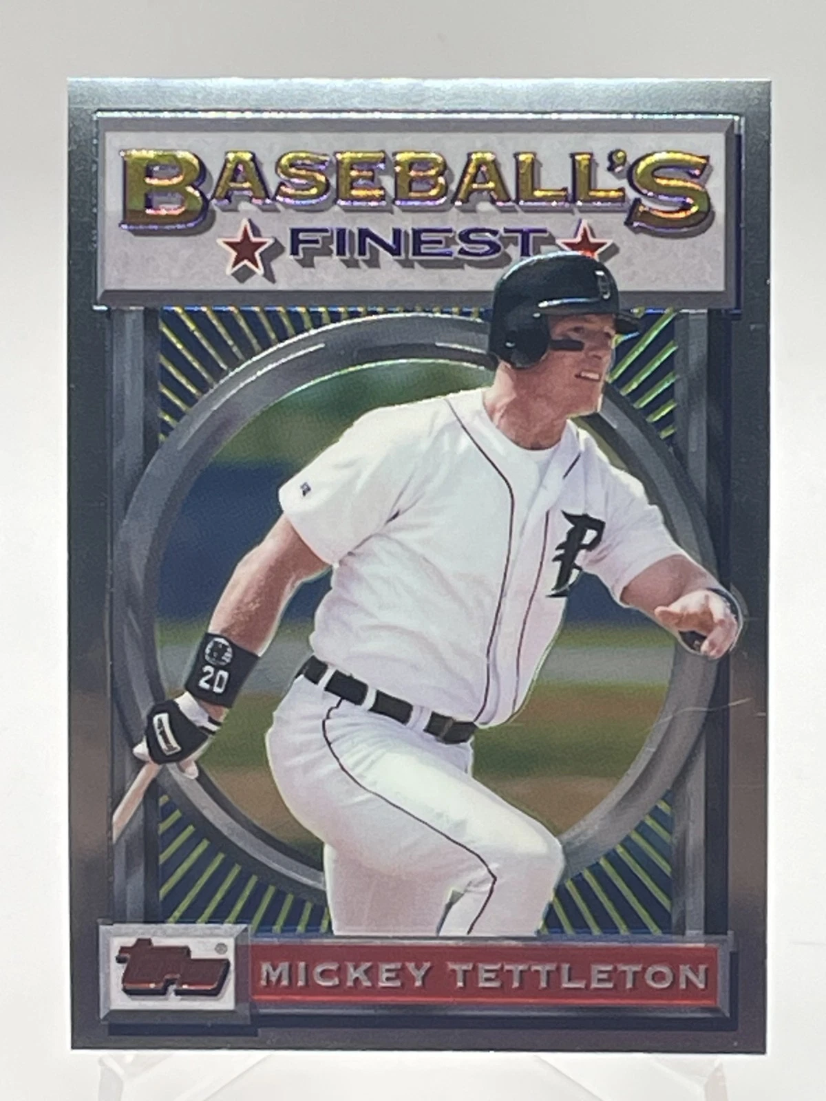 Mickey Tettleton 1993 Topps Finest #80 H1 1