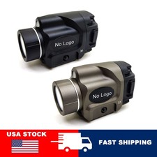 TR-8 Tactical Gun Light LED White / Strobe / Red Laser Weapon Light For Glock US