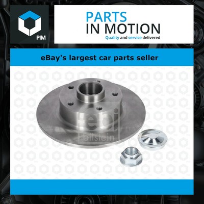 2x Brake Discs Pair Solid fits RENAULT MEGANE Mk4 1.5D Rear 16 to 18 260mm Set