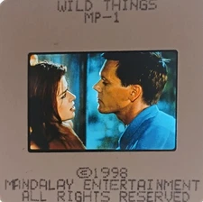 Neve Campbell & Kevin Bacon In Wild Things Film 35MM SLIDE HR2542