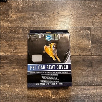 Brooklyn Pet Gear Car Seat Cover  NEW. 55'' X 57'' GRAY