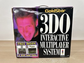 Goldstar 3DO Console w/ OEM Controller, Box & Foam - Matching Serials - WORKS!