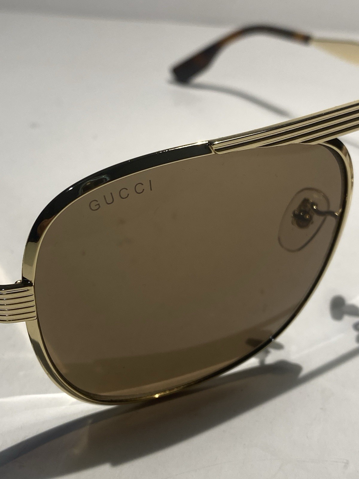 Gucci Sunglasses GG1514S  002 59-19-145 Gold Frames /Brown Lens thumbnail 4