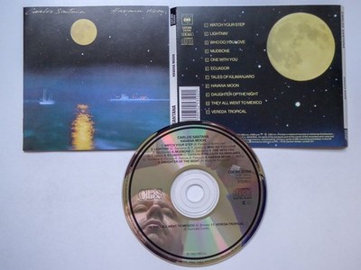 CARLOS SANTANA havana moon EX/VG (CD Album, Rock, CBS)