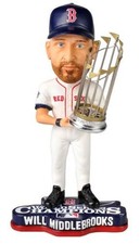 Will Middlebrooks Boston Red Sox 2013 WS Champion Trophy Bobblehead NIB 8