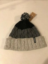 Patagonia Beanie Glacier Stripe Drifter Grey New With Tags One Size