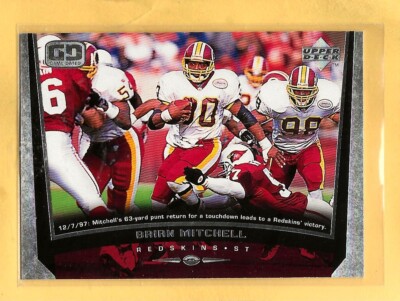 BRIAN MITCHELL - 1998 Upper Deck - #251 - Redskins - Comb. Shipping