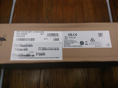 Hewlett Packard Enterprise FlexNetwork 5140 48G 4SFP+ EI Managed L3 Gigabit