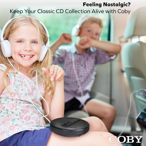 CD Player Portable Walkman with Stereo Earbuds, Compact Portable Personal CD Dis - Picture 4 of 7