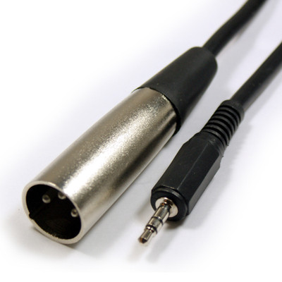6 m 3,5 mm Klinkenstecker auf 3 Pin XLR Stecker Kabel Leitung Laptop Mikrofon Audio Aufnahme