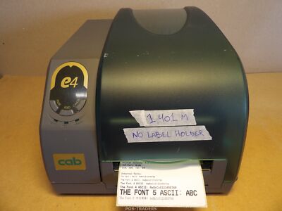 CAB E4/200 5410006 Thermal Desktop Label Printer - 1401 M - INCL USB CABLE & PSU