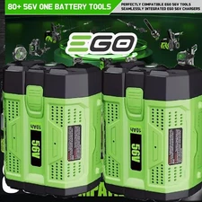 5.0Ah 9.6Ah 12Ah For EGO 56V Power+ BA5600T Lithium-Ion Battery BA4200 BA2800T