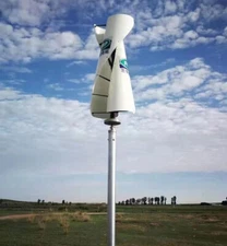2000W Vertical Axis Wind Turbine 48V 96V 220V Helix Maglev Wind Power Generator
