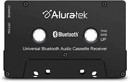 Aluratek Universal Bluetooth Audio Cassette Receiver with Built-in Battery