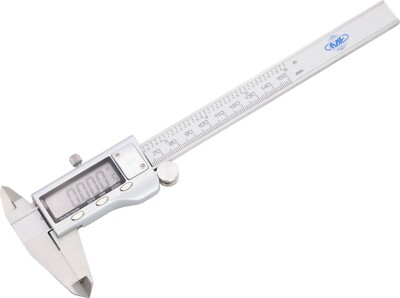 6'' /150mm ELECTRONIC DIGITAL CALIPER LARGE SCREEN Stainless Metal Casing 201-MC6