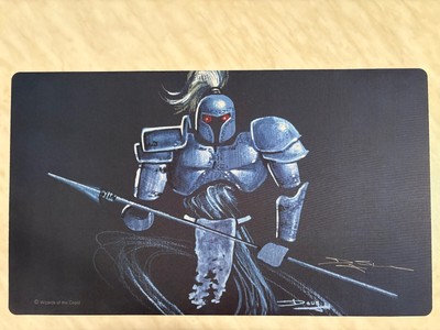 HYPNOTIC SPECTER PLAYMAT NEW MAGIC THE GATHERING MTG HAND SIGNED DOUGLAS SHULER