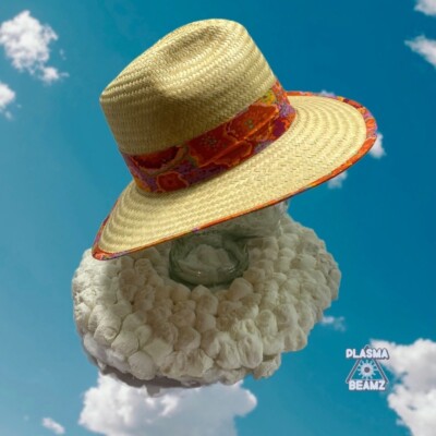 Custom Straw Hat Panama Style Handcrafted Custom Straw Hat - TROVADOR Austin Texas main image 2