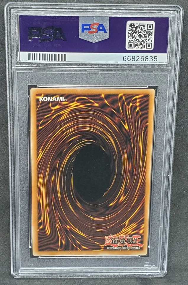 Yugioh PSA 9 MINT Dark Magician LDD-S005 Spanish LOB 1st Edition Ultra Rare - Image 2 of 2