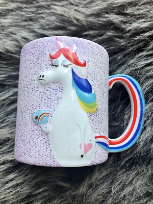 Disney Parks Exclusive Inside Out Famous Unicorn Ceramic Mug