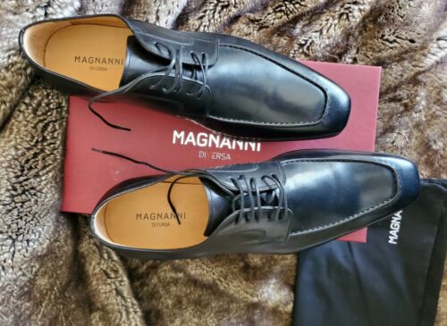 Magnanni Romelo Black Derby Lace Up 