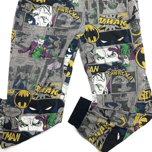 DC Comics Batman And The Joker Pajama Pants Sleepwear Comic Style Men’s Size L - Picture 4 of 12