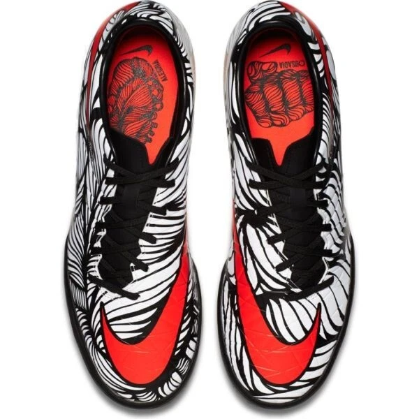 Nike Hypervenom Red And White Indoor