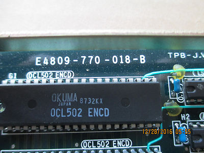 NEW OKUMA SVP BOARD II E4809-770-018-B OR A1911-1572 | eBay