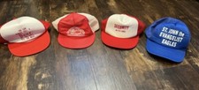 Vintage Bundle Of 4 Trucker Hats